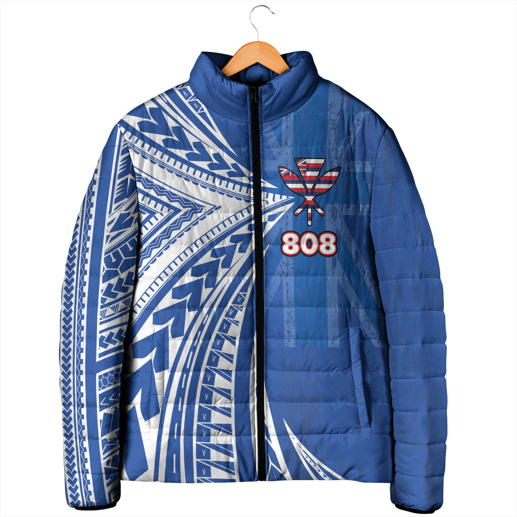 Personalised Hawaii 808 Padded Jacket Unique Style LT05 - Polynesian Pride