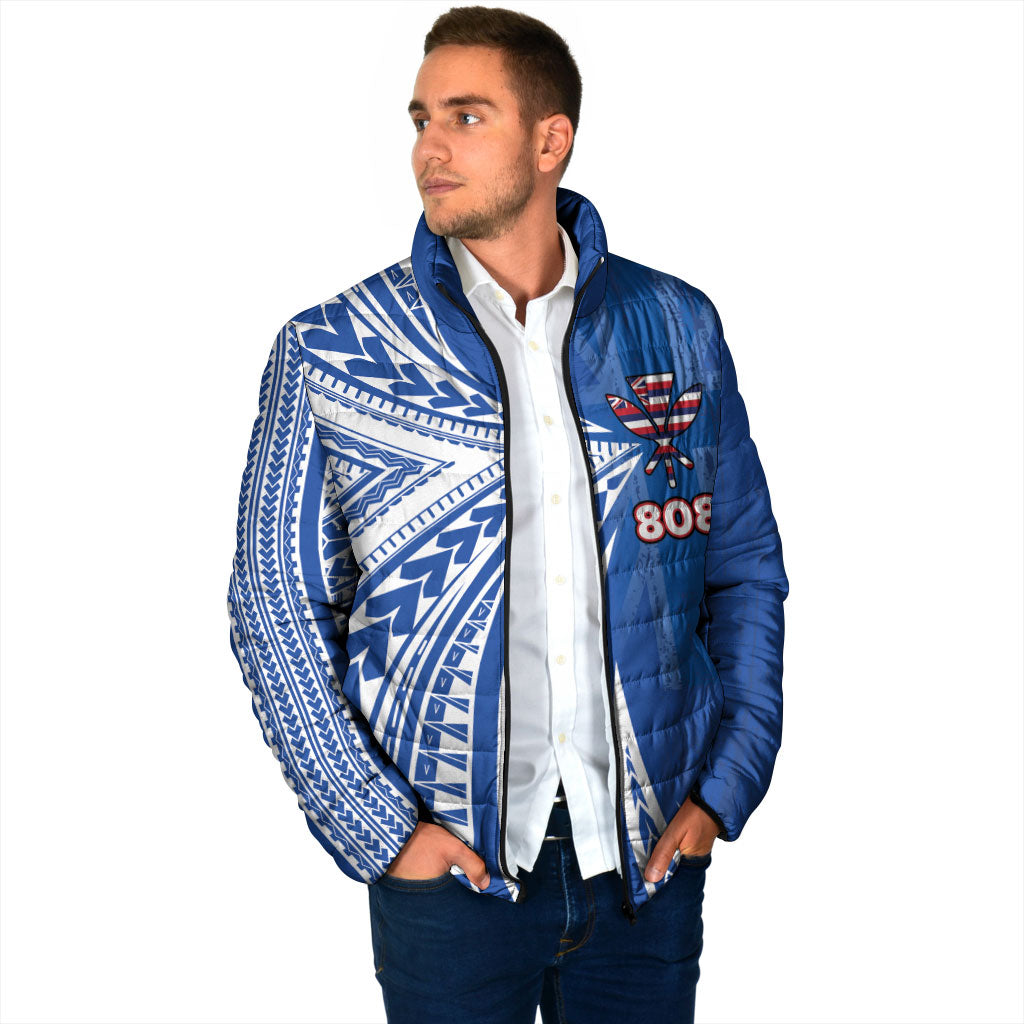 Personalised Hawaii 808 Padded Jacket Unique Style LT05 - Polynesian Pride