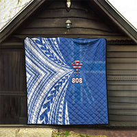 Hawaii 808 Quilt Unique Style LT05 - Polynesian Pride