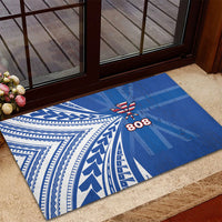 Hawaii 808 Rubber Doormat Unique Style LT05 - Polynesian Pride