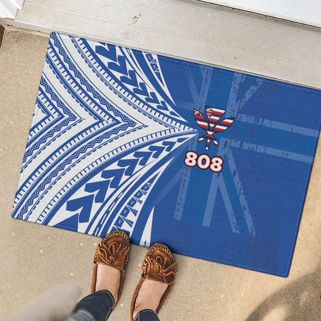 Hawaii 808 Rubber Doormat Unique Style LT05 - Polynesian Pride