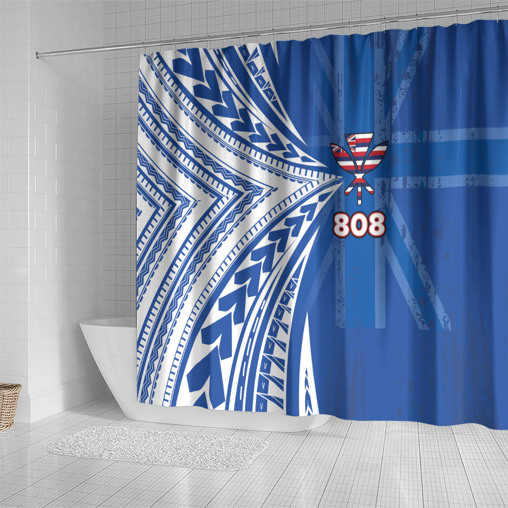 Hawaii 808 Shower Curtain Unique Style LT05 - Polynesian Pride