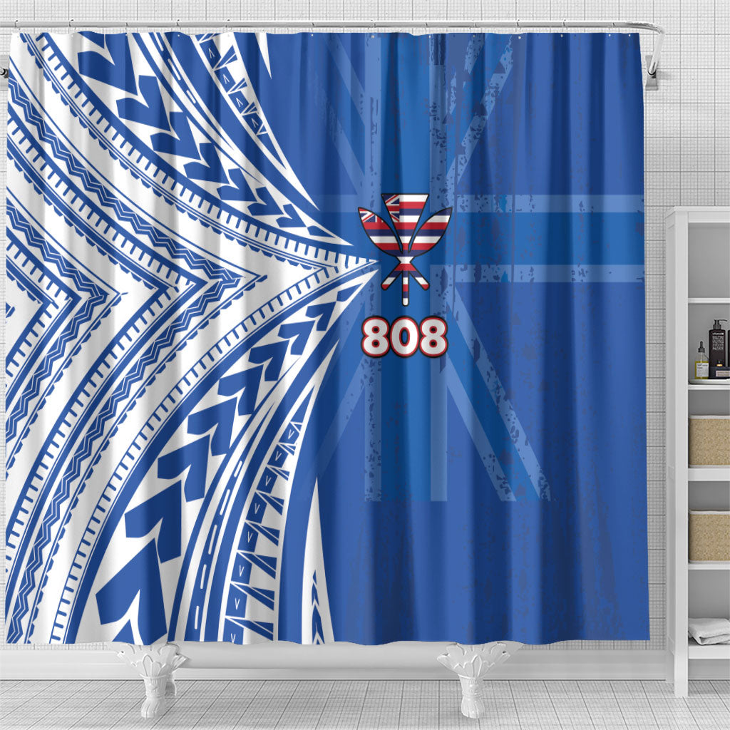 Hawaii 808 Shower Curtain Unique Style LT05 - Polynesian Pride