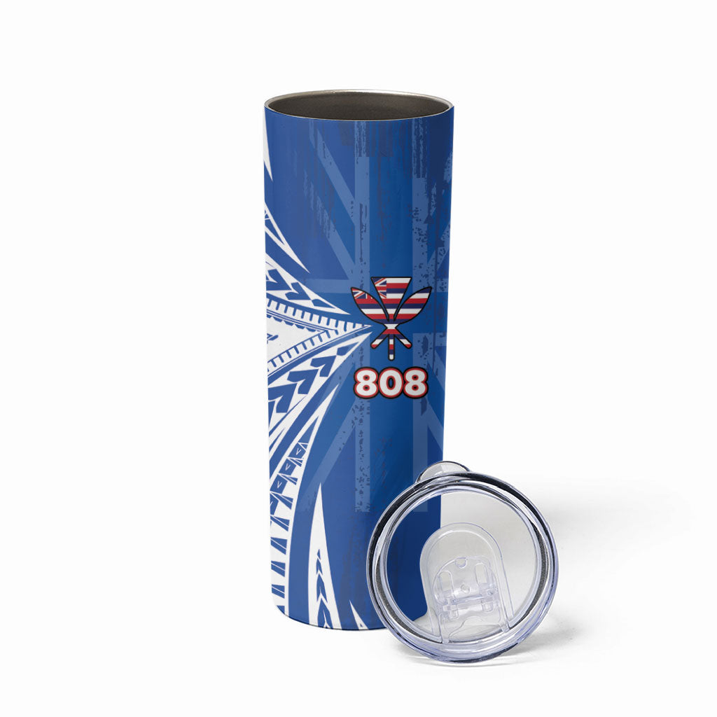 Personalised Hawaii 808 Skinny Tumbler Unique Style LT05 - Polynesian Pride