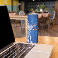 Personalised Hawaii 808 Skinny Tumbler Unique Style LT05 - Polynesian Pride