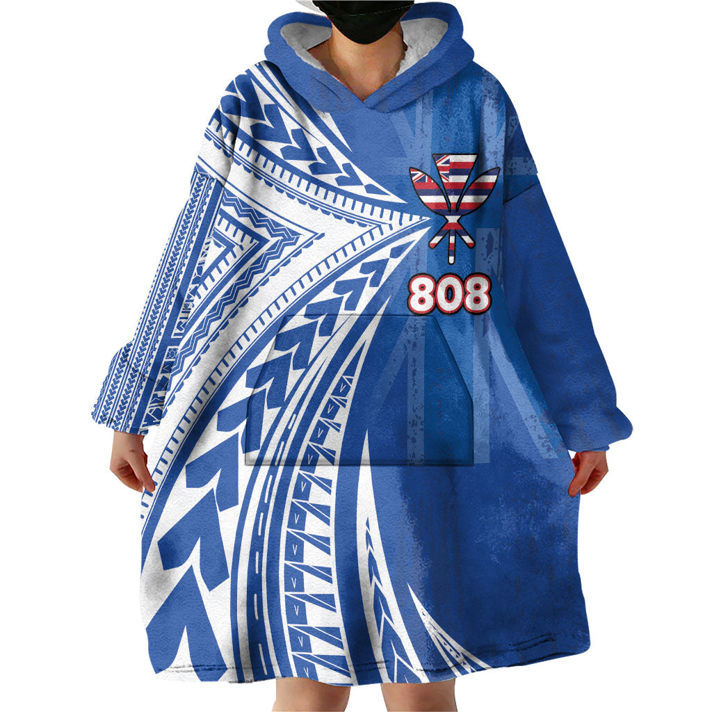 Personalised Hawaii 808 Wearable Blanket Hoodie Unique Style