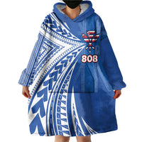 Personalised Hawaii 808 Wearable Blanket Hoodie Unique Style