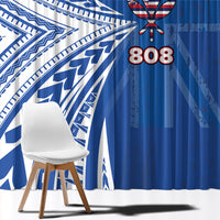 Hawaii 808 Window Curtain Unique Style LT05 - Polynesian Pride