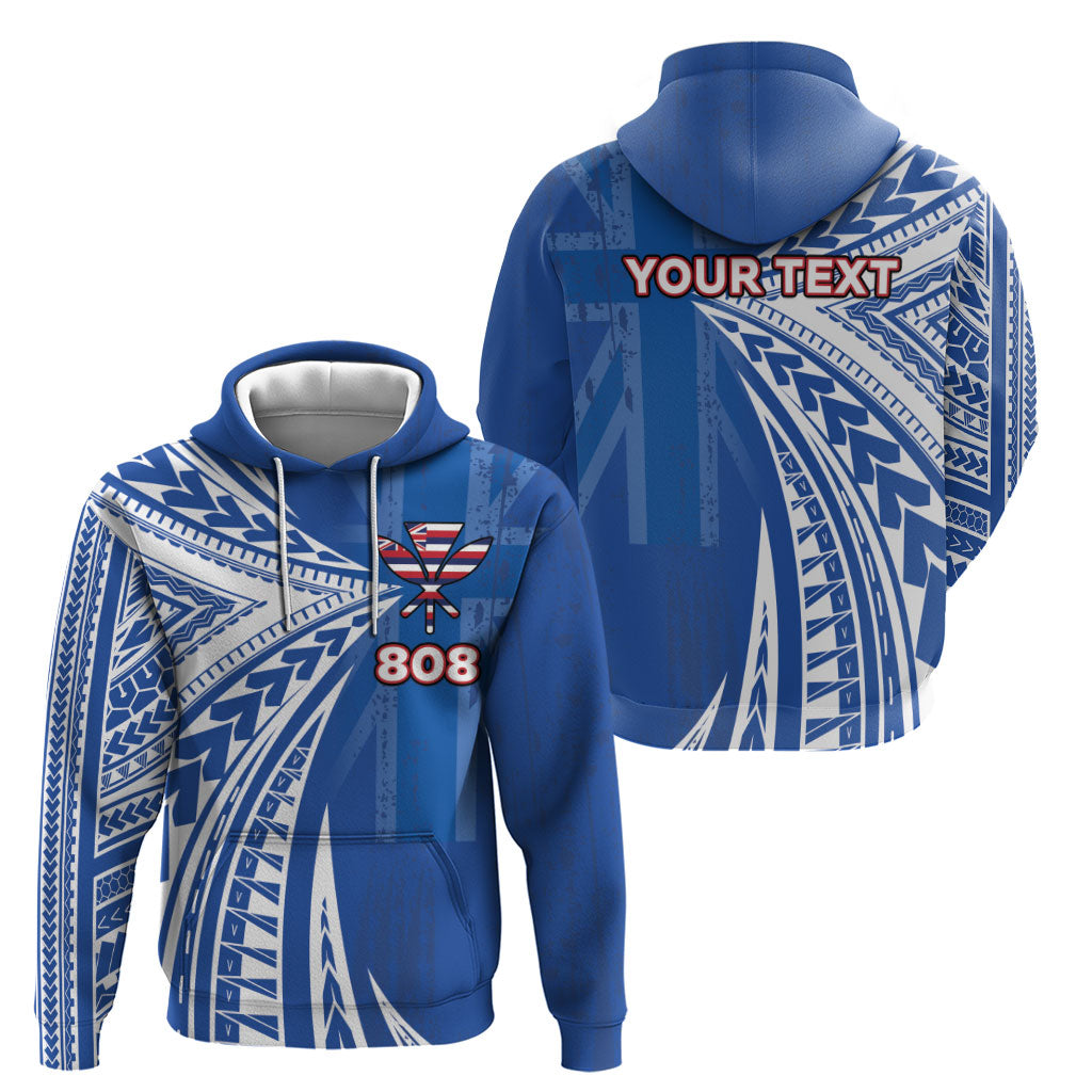 Personalised Hawaii 808 Zip Hoodie Unique Style LT05 - Polynesian Pride