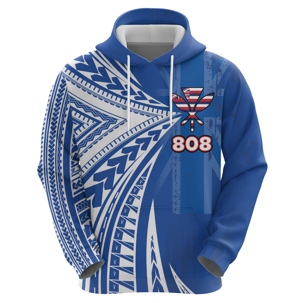 Personalised Hawaii 808 Zip Hoodie Unique Style LT05 - Polynesian Pride
