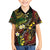 Vanuatu And Australia Aboriginal Hawaiian Shirt Iguana And Kangaroo Together