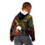 Vanuatu And Australia Aboriginal Kid Hoodie Iguana And Kangaroo Together