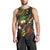 Vanuatu And Australia Aboriginal Men Tank Top Iguana And Kangaroo Together