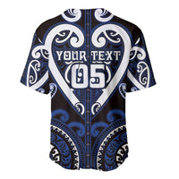 Custom Aotearoa Ngati Tuwharetoa Baseball Jersey Maori Tribal Pattern