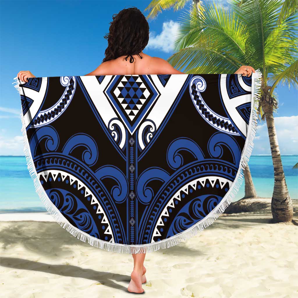Aotearoa Ngati Tuwharetoa Beach Blanket Maori Tribal Pattern LT05 - Polynesian Pride