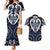 Custom Aotearoa Ngati Tuwharetoa Couples Matching Mermaid Dress and Hawaiian Shirt Maori Tribal Pattern
