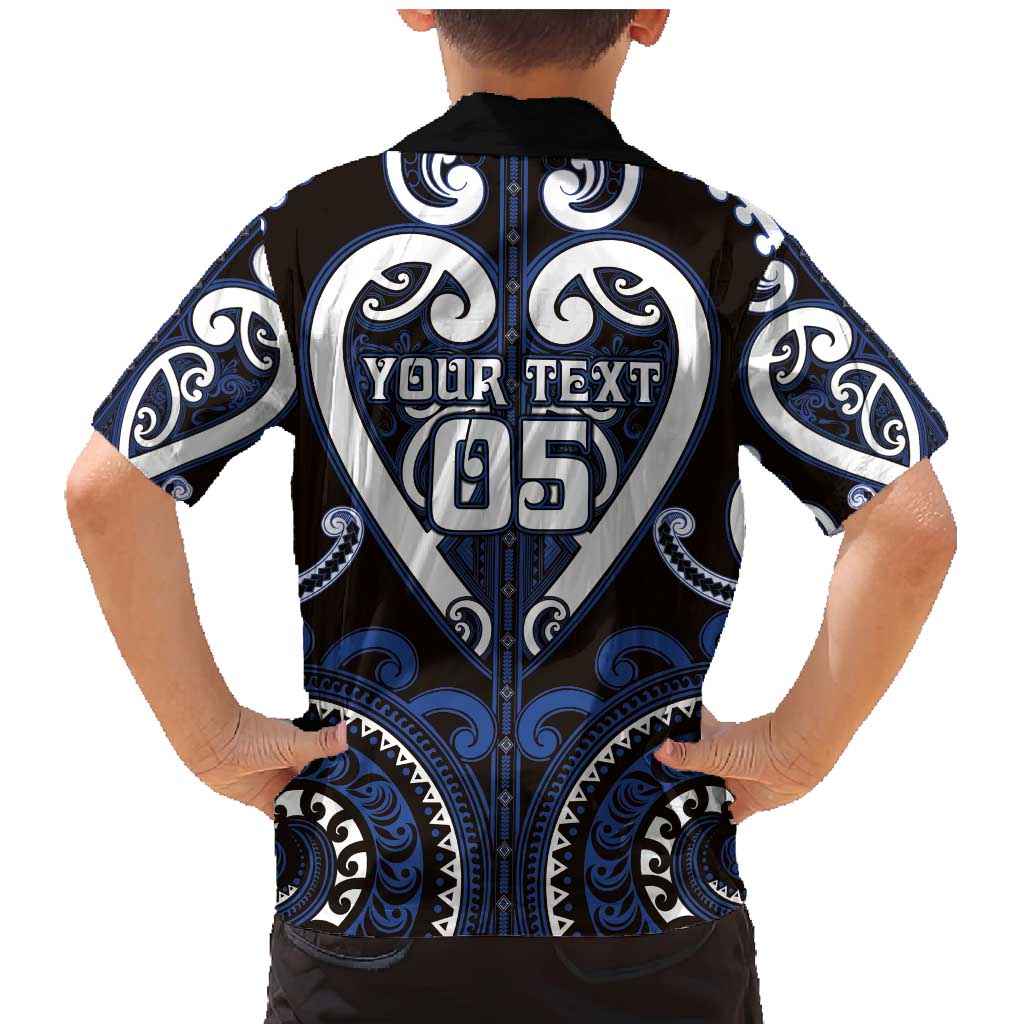 Custom Aotearoa Ngati Tuwharetoa Family Matching Mermaid Dress and Hawaiian Shirt Maori Tribal Pattern
