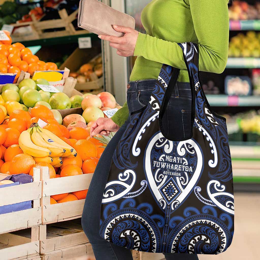 Aotearoa Ngati Tuwharetoa Grocery Bag Maori Tribal Pattern LT05 - Polynesian Pride