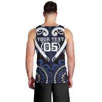 Custom Aotearoa Ngati Tuwharetoa Men Tank Top Maori Tribal Pattern LT05 - Polynesian Pride