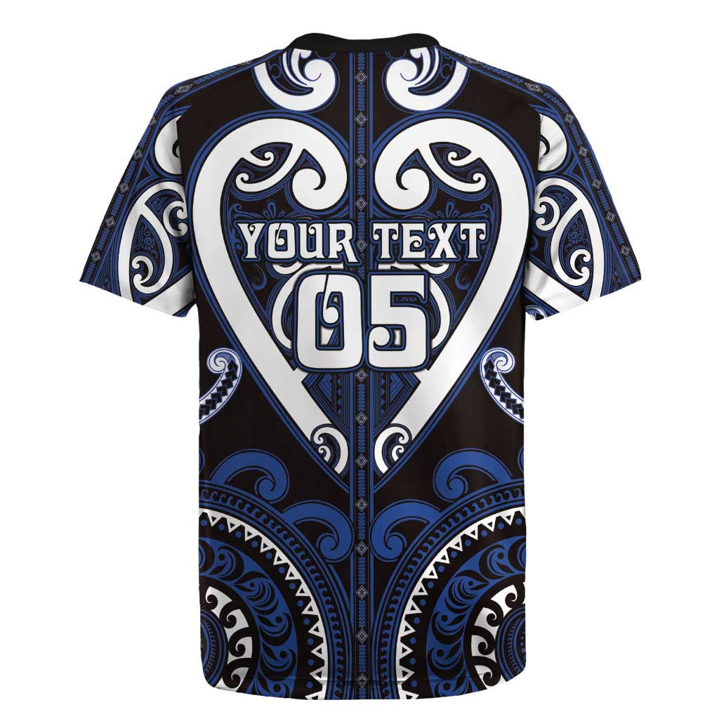 Custom Aotearoa Ngati Tuwharetoa Rugby Jersey Maori Tribal Pattern LT05 - Polynesian Pride