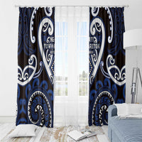 Aotearoa Ngati Tuwharetoa Window Curtain Maori Tribal Pattern
