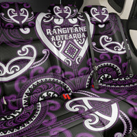 Aotearoa Rangitane Back Car Seat Cover Maori Tribal Pattern