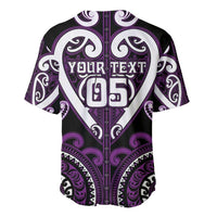 Custom Aotearoa Rangitane Baseball Jersey Maori Tribal Pattern
