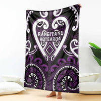 Aotearoa Rangitane Blanket Maori Tribal Pattern