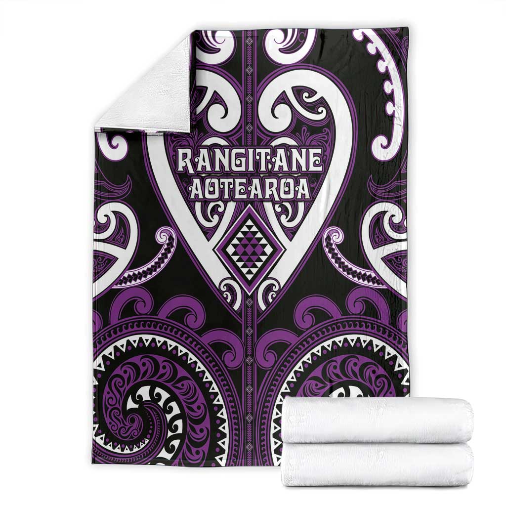 Aotearoa Rangitane Blanket Maori Tribal Pattern