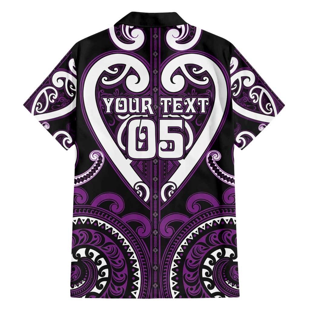 Custom Aotearoa Rangitane Family Matching Off Shoulder Short Dress and Hawaiian Shirt Maori Tribal Pattern LT05 - Polynesian Pride