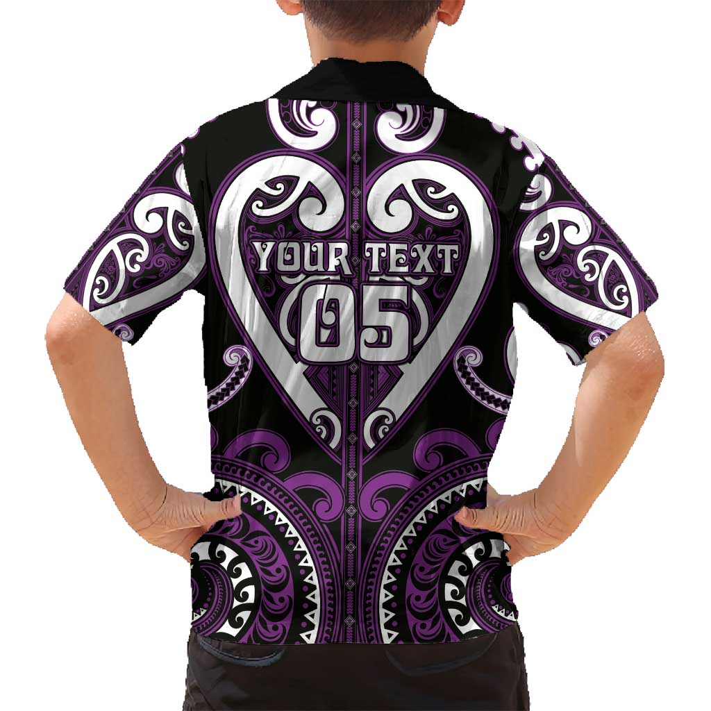 Custom Aotearoa Rangitane Family Matching Puletasi and Hawaiian Shirt Maori Tribal Pattern LT05 - Polynesian Pride