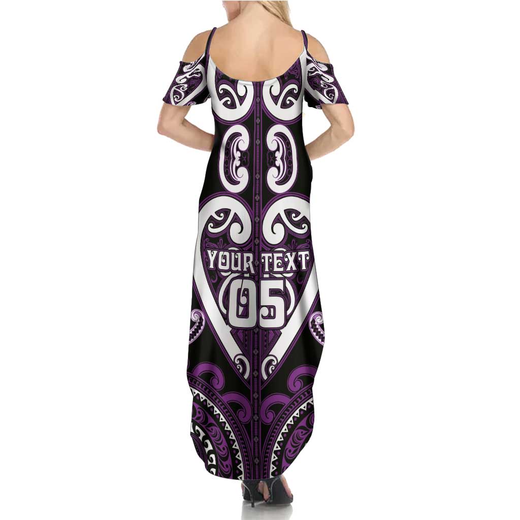 Custom Aotearoa Rangitane Family Matching Summer Maxi Dress and Hawaiian Shirt Maori Tribal Pattern LT05 - Polynesian Pride