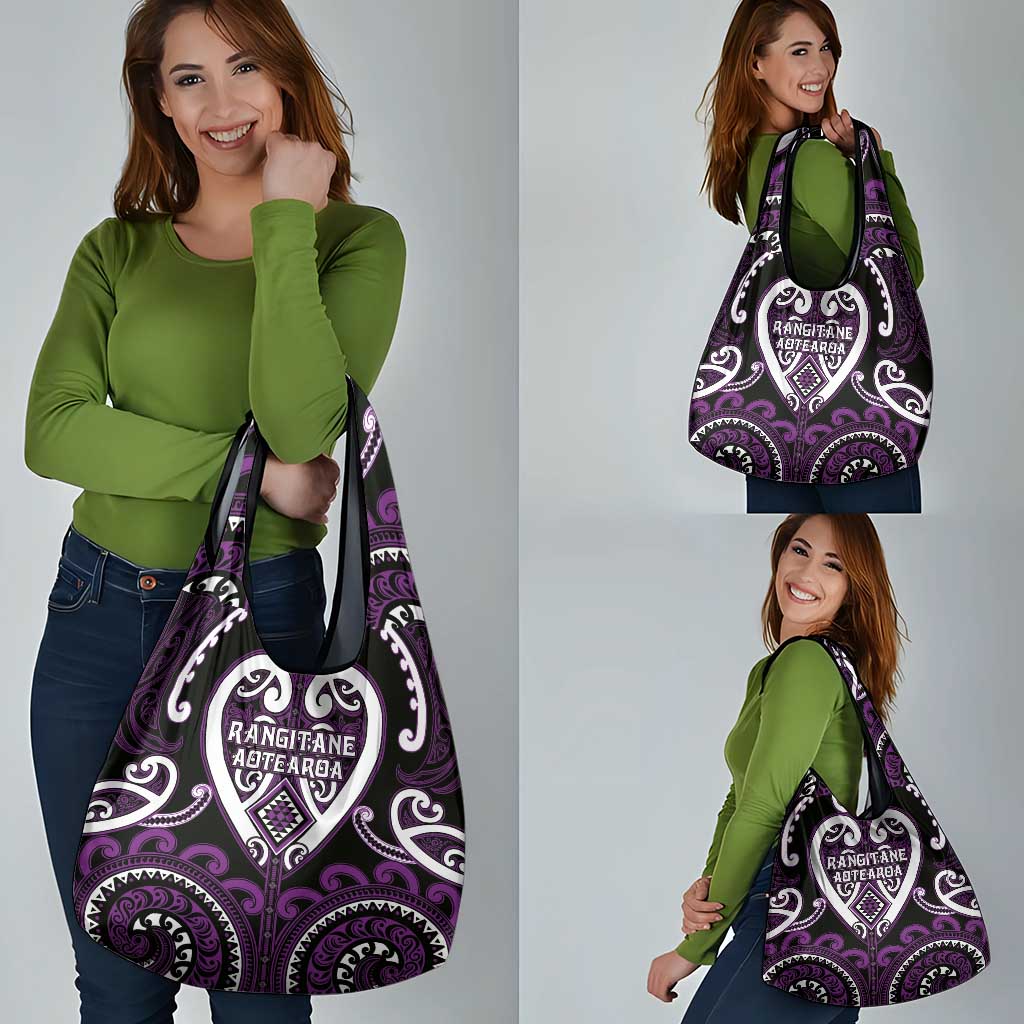 Aotearoa Rangitane Grocery Bag Maori Tribal Pattern LT05 - Polynesian Pride