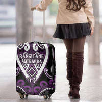 Aotearoa Rangitane Luggage Cover Maori Tribal Pattern