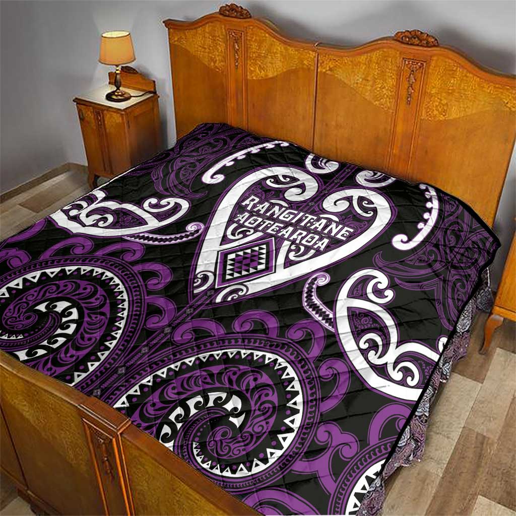 Aotearoa Rangitane Quilt Maori Tribal Pattern