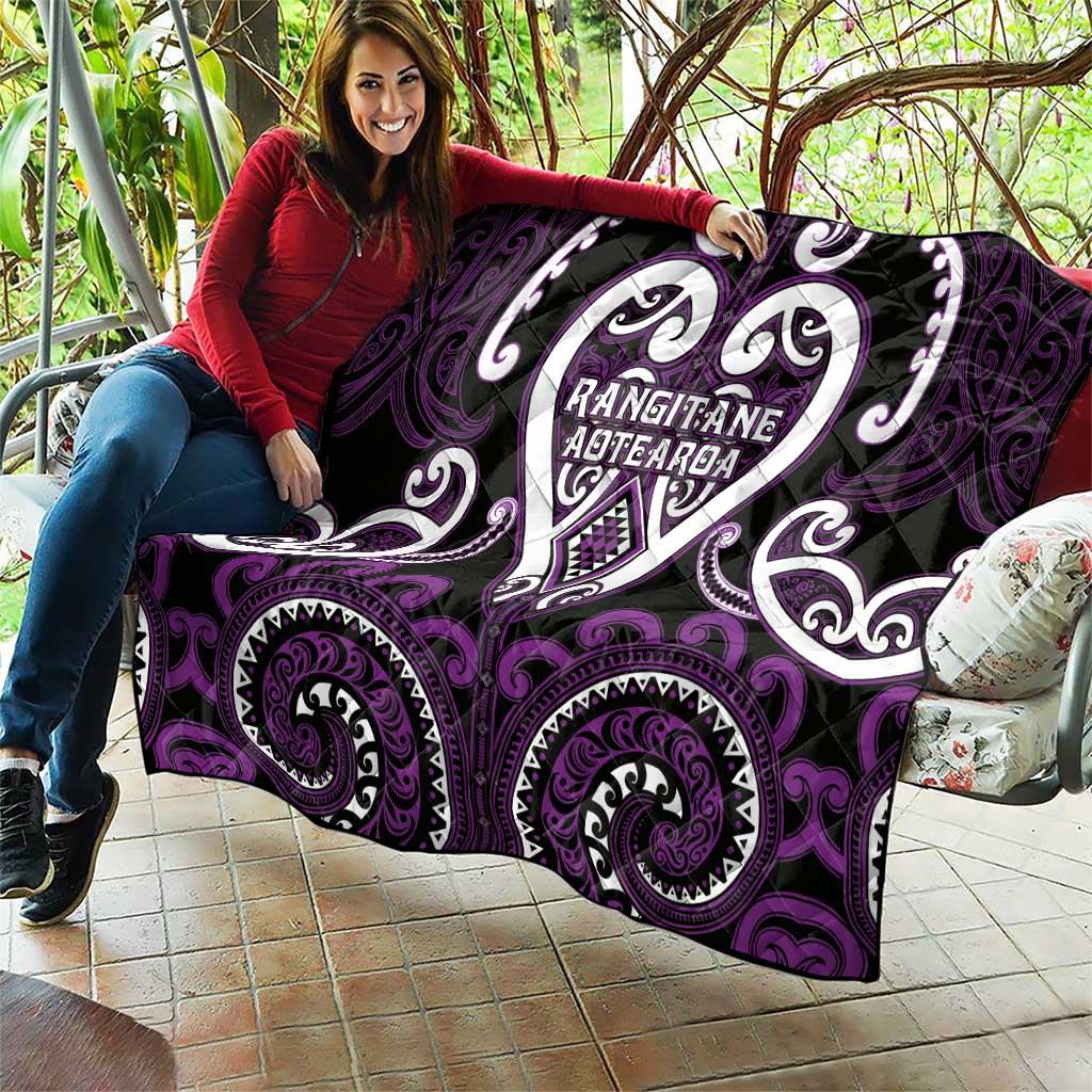 Aotearoa Rangitane Quilt Maori Tribal Pattern