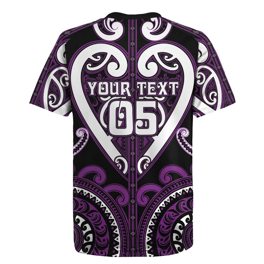 Custom Aotearoa Rangitane Rugby Jersey Maori Tribal Pattern LT05 - Polynesian Pride