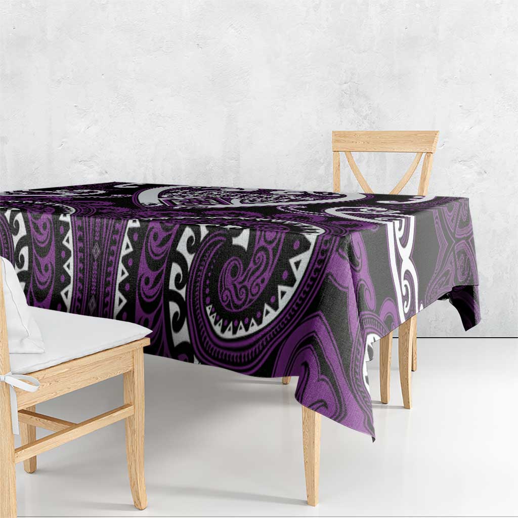 Aotearoa Rangitane Tablecloth Maori Tribal Pattern LT05 - Polynesian Pride