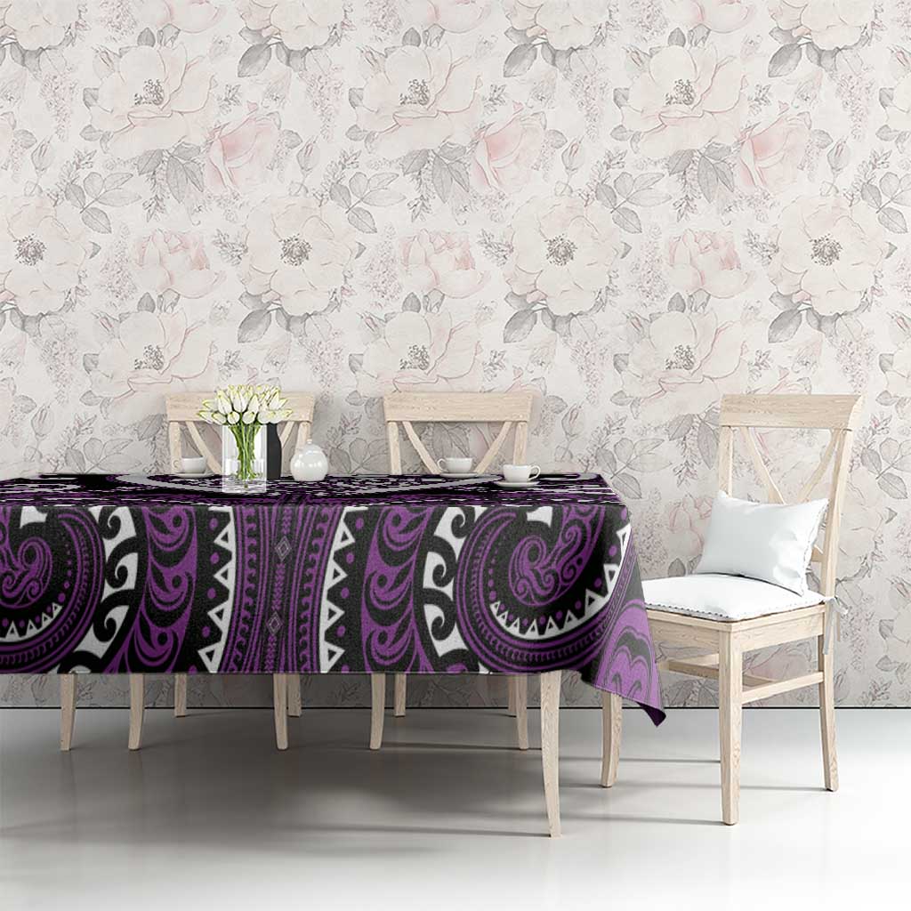 Aotearoa Rangitane Tablecloth Maori Tribal Pattern LT05 - Polynesian Pride