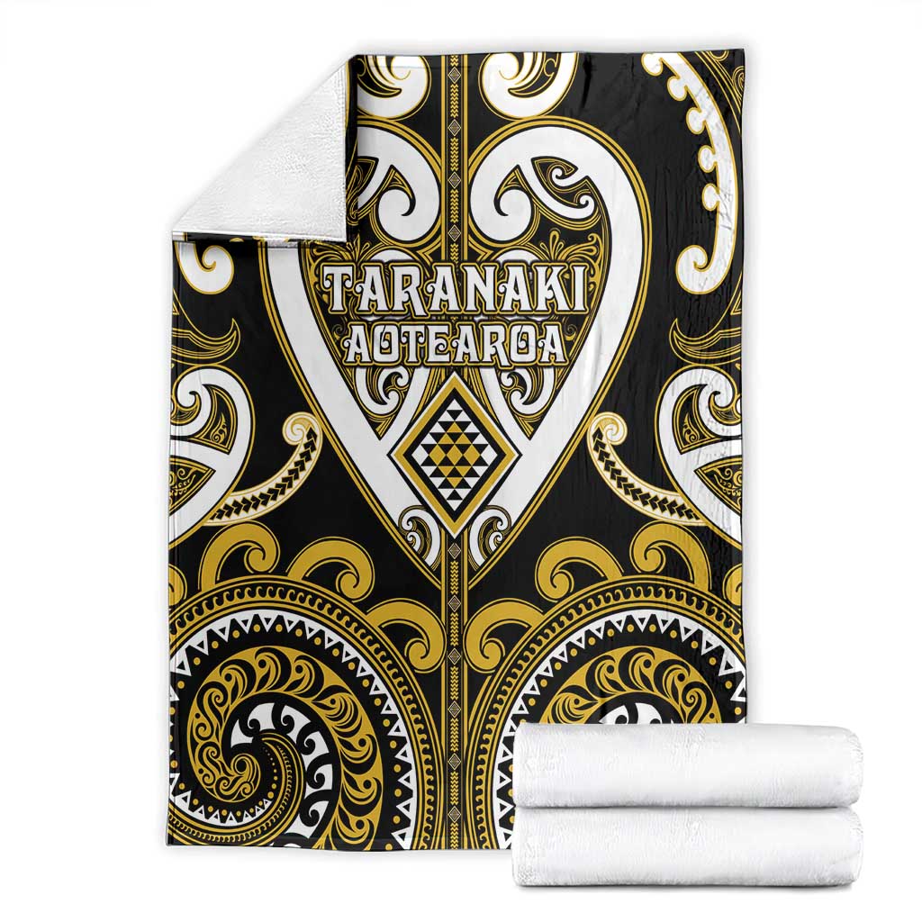 Aotearoa Taranaki Blanket Maori Tribal Pattern
