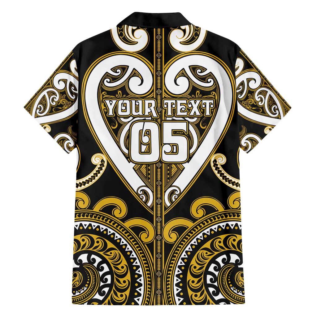 Custom Aotearoa Taranaki Family Matching Puletasi and Hawaiian Shirt Maori Tribal Pattern LT05 - Polynesian Pride