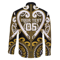 Custom Aotearoa Taranaki Family Matching Puletasi and Hawaiian Shirt Maori Tribal Pattern LT05 - Polynesian Pride