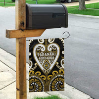 Aotearoa Taranaki Garden Flag Maori Tribal Pattern