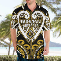 Custom Aotearoa Taranaki Hawaiian Shirt Maori Tribal Pattern LT05 - Polynesian Pride