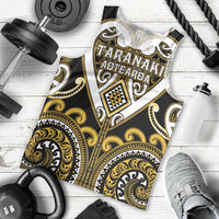 Custom Aotearoa Taranaki Men Tank Top Maori Tribal Pattern LT05 - Polynesian Pride