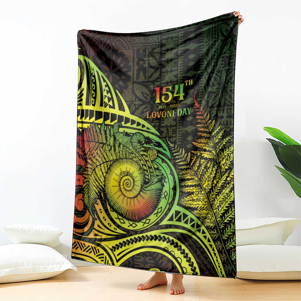 Fiji Lovoni Day Blanket 154th Years