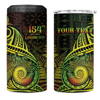 Personalised Fiji Lovoni Day 4 in 1 Can Cooler Tumbler 154th Years