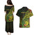 Personalised Fiji Lovoni Day Couples Matching Puletasi and Hawaiian Shirt 154th Years