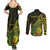 Personalised Fiji Lovoni Day Couples Matching Summer Maxi Dress and Long Sleeve Button Shirt 154th Years