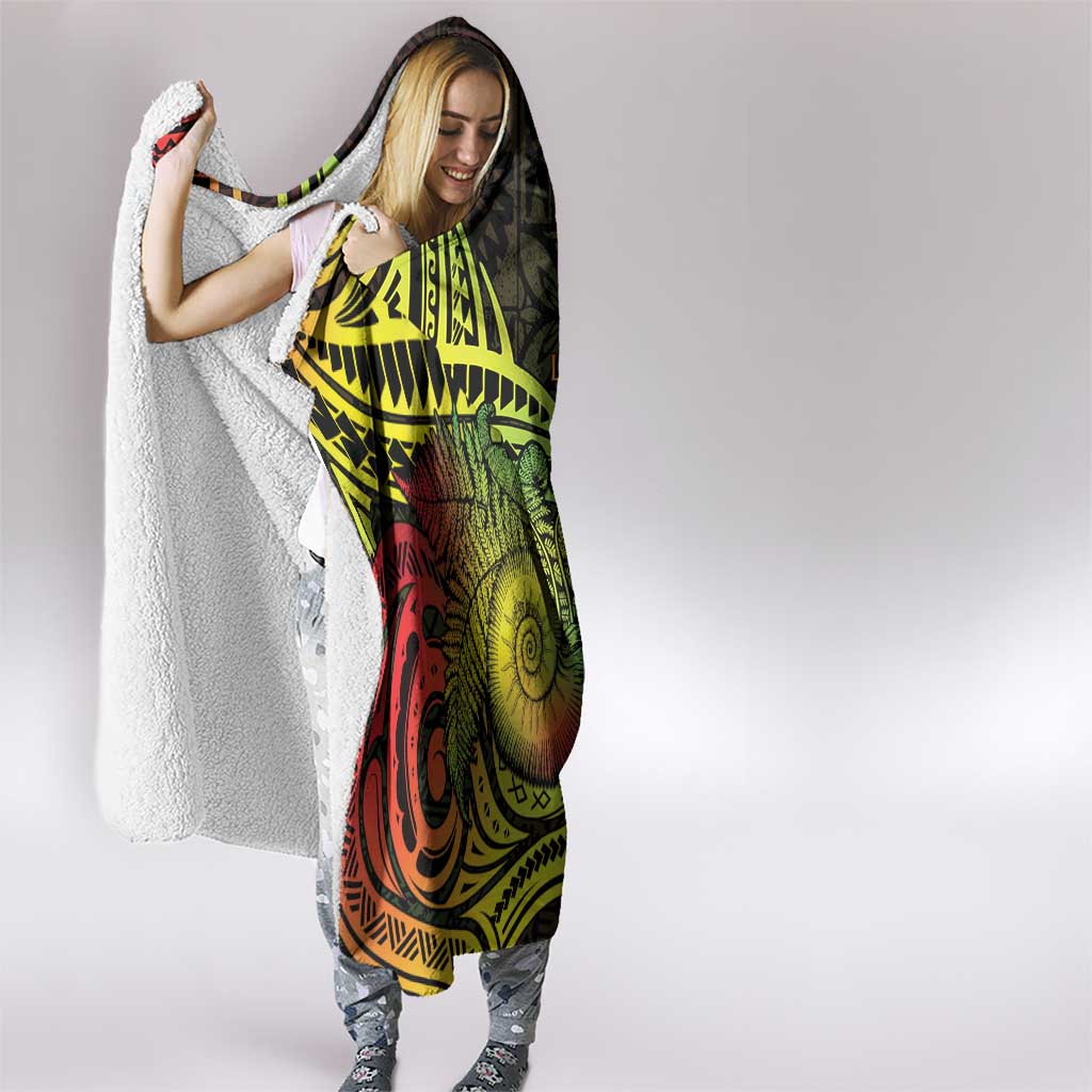 Fiji Lovoni Day Hooded Blanket 154th Years